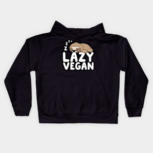 Lazy Vegan Kids Hoodie